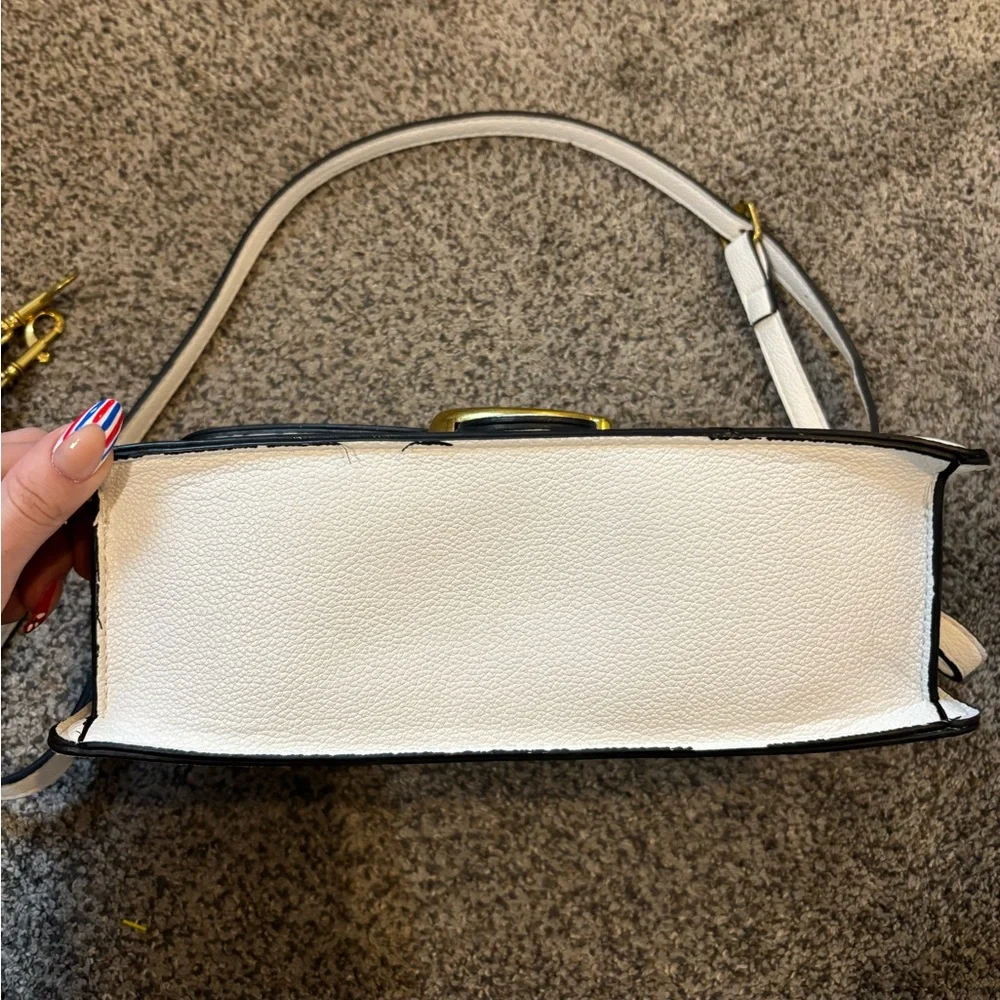 White Tabby Purse